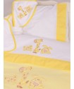 Κουβέρτα Fleece Κούνιας Baby Joia 100x150 BJ284 YELLOW