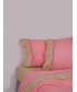 Σετ Πάπλωμα Υπέρδιπλο 240x250 COLOUR BLOCKING PINK/CAMEL