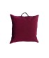 Μαξιλαρα Δαπεδου Με Λαβη Home Décor 60x60 BRAGI BORDEAUX