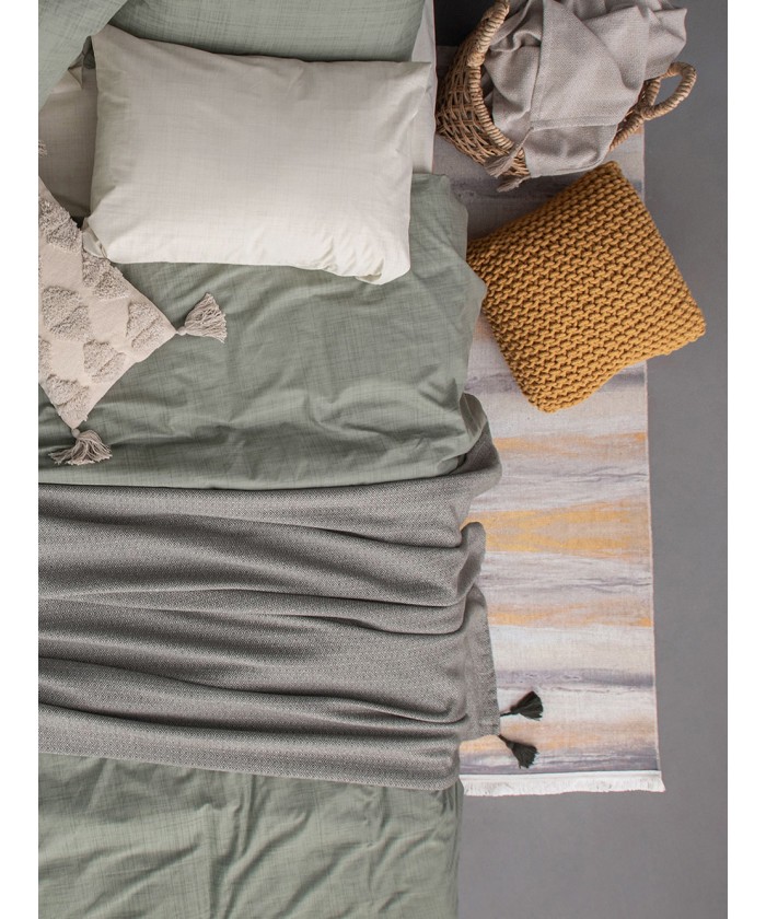 Κουβέρτα 170x240 ZION KHAKI
