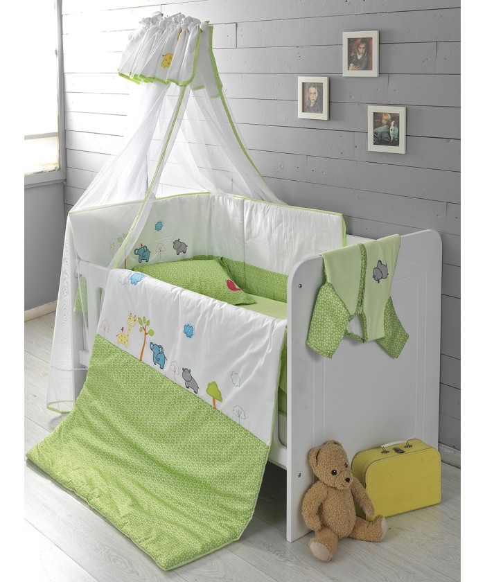 Σετ Κούνιας 6 Τεμαχίων Little Ones FOREST FRIENDS