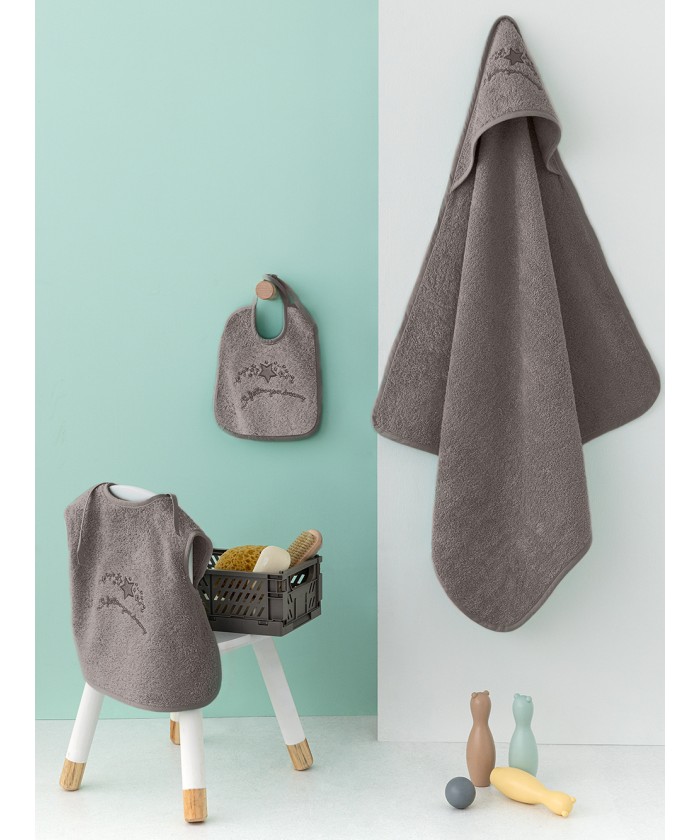Σετ Λουτρου Βρεφικο Baby Joia BJ524 GREY