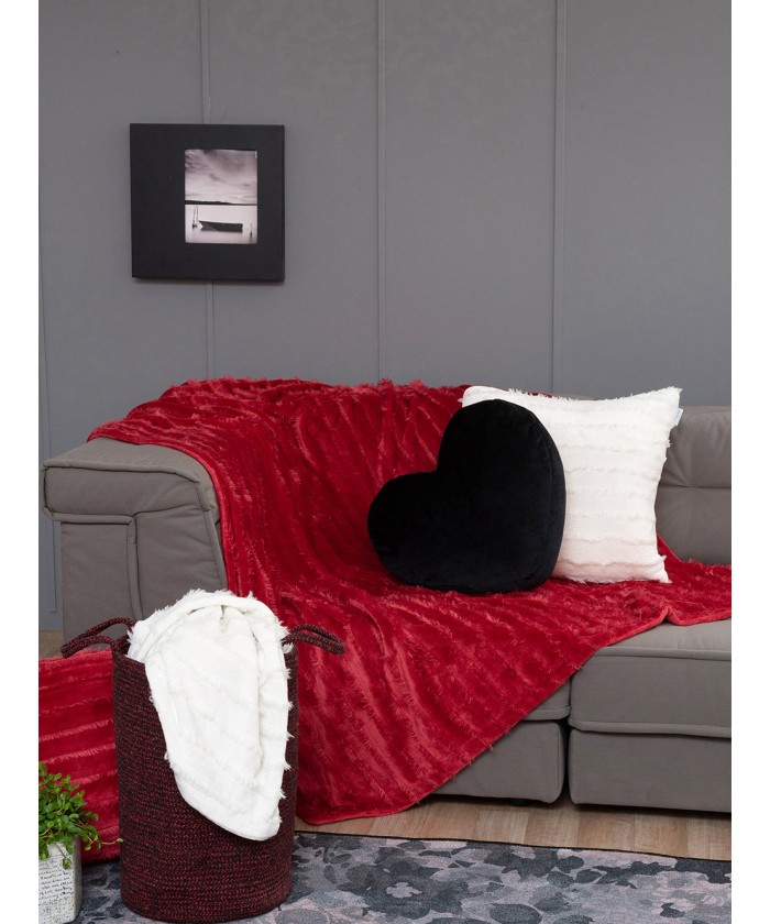 Κουβερτα Καναπε 130x180 GWEN RED
