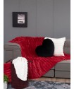 Κουβερτα Καναπε 130x180 GWEN RED