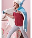 Κουβέρτα Fleece Με Κουκούλα New Baby 60x90 NB0126 BLUE