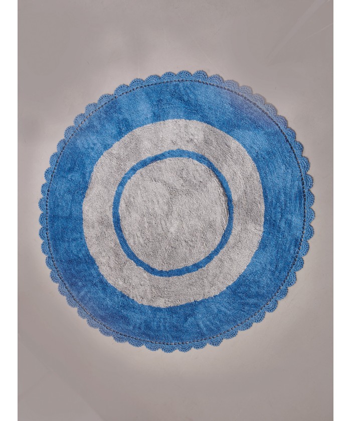 Πατάκι Παιδικό Kids Decor Ø140cm TARGET BLUE