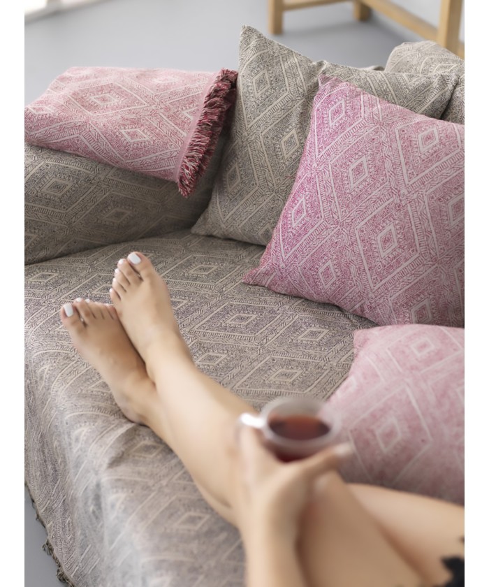 Διακοσμητική Μαξιλαροθήκη Throws Collection 42x42 BOHO