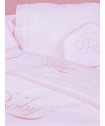 Κουβέρτα Fleece Κούνιας Baby Joia 100x150 BJ289 PINK