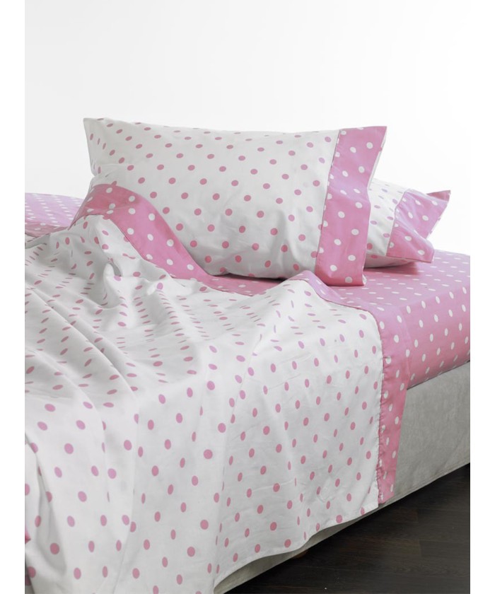 Σετ Κουβερλί Μονό Sweet Dreams 170x250 DOTS PINK