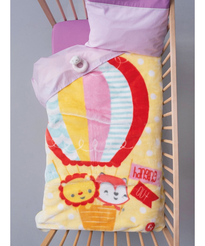 Κουβερτα Βελουτε Κουνιας Baby Velour 110x140 BV724