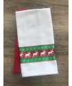 Σετ 2 Πετσέτες Κουζινας Christmas Collection 40x60 RAINDEER
