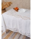 Σετ Τραπεζομάντηλο Με 8 Πετσέτες Φαγητου Vintage Beauty 180x220 CRINO