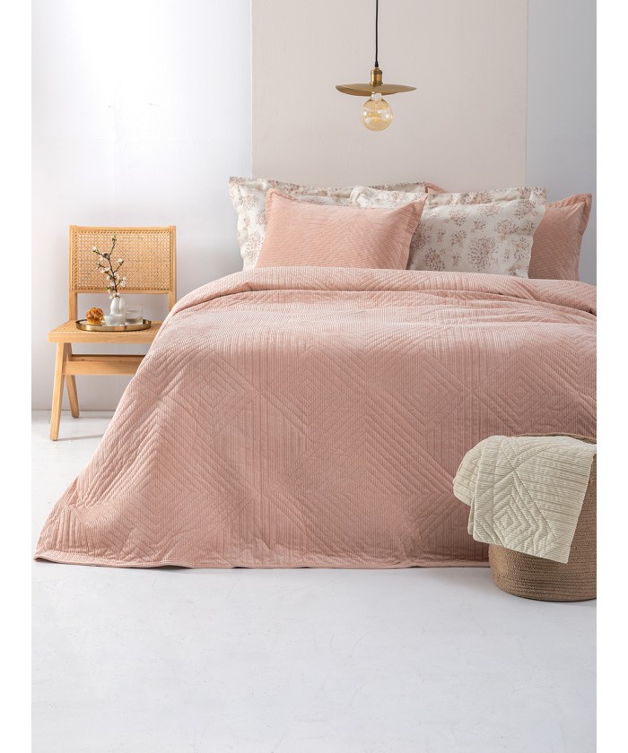 Κουβερλι Υπέρδιπλο 220x240 DIZZA ROSE