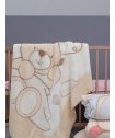 Κουβερτα Βελουτε Κουνιας Baby Velour 110x140 BV721