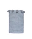 Διακοσμητικο Καλάθι Με Χερουλια Home Décor 30x40 FOUNTAIN STEEL