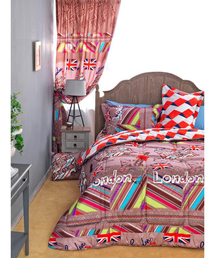 Σετ Πάπλωμα Υπέρδιπλο City Travel 230x240 CT681