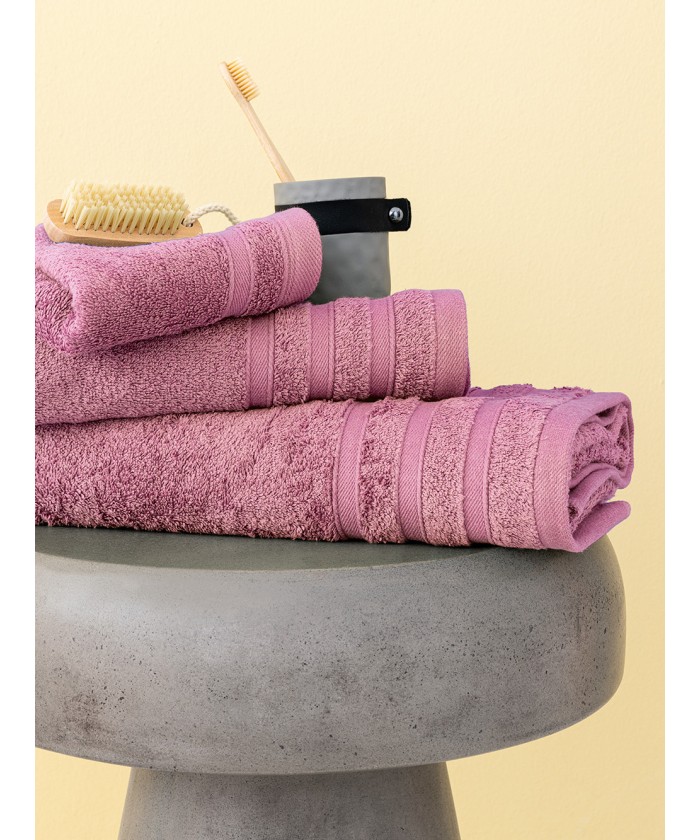 Πετσέτα Προσώπου Towels Collection 50x100 BEREN MAUVE