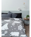 Κουβέρτα Fleece 160x220 POLO GREY
