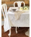 Σετ 4 Πετσέτες Φαγητού Festosi 45x45 ETHNIC ECRU