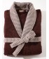 Μπουρνούζι Bath Collection DOMINO MARRON