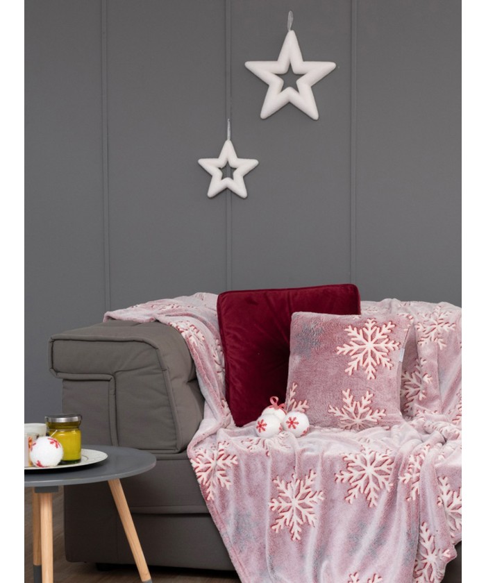 Διακοσμητικη Μαξιλαροθηκη Christmas Collection 50x50 LUCIUS RED