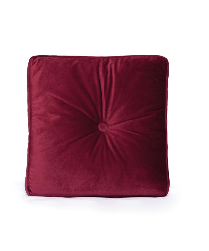 Διακοσμητικο Μαξιλαρι Velvet Feel 45x45 VF807 BORDEAUX