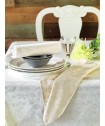Σετ 4 Πετσέτες Φαγητού Festosi 45x45 ETHNIC WHITE