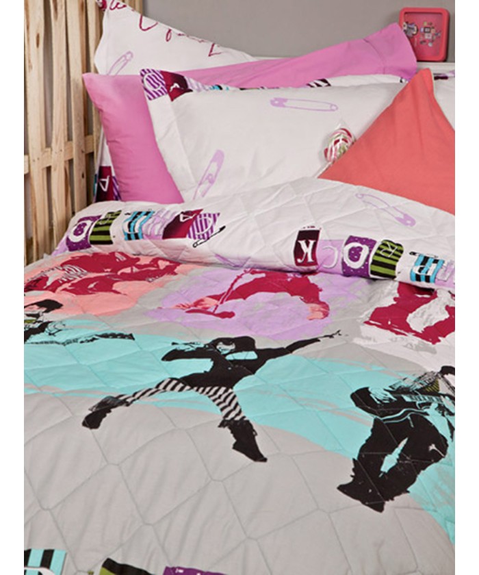 Σετ Πάπλωμα Μονό Disney 170x250 CAMP ROCK