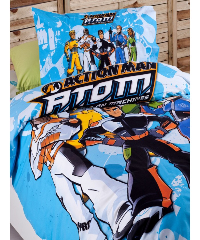 Σετ Παπλωματοθήκη Μονή Special Lux 160x240 ACTION MAN