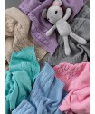 Κουβέρτα Πλεκτή Knitted Collection TAIL GREY
