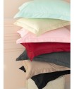 Ζεύγος Μαξιλαροθήκες Oxford 50x75 LUXE SATEEN COAL