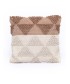 Διακοσμητική Μαξιλαροθήκη Home Décor 45x45 TROI BROWN