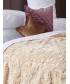 Κουβέρτα Βελουτέ Aura Collection 220x240 DAPHNE BEIGE