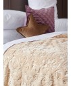 Κουβέρτα Βελουτέ Aura Collection 220x240 DAPHNE BEIGE