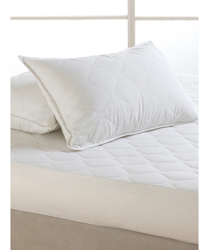 Ζεύγος Καλύμματα Μαξιλαριών White Comfort 50x70 DORMIBENE ALOE VERA