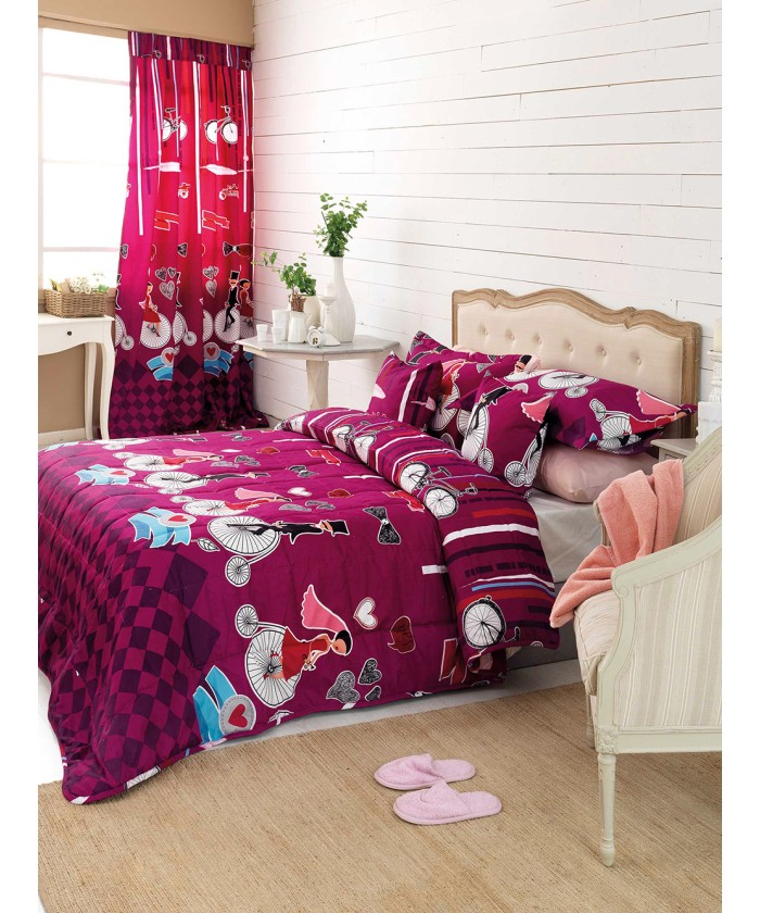 Σετ Κουβερλί Μονό City Travel 230x240 CT676