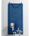 Σετ Ψάθα με Πετσέτα Θαλάσσης MAZE