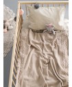 Κουβέρτα Πλεκτή Knitted Collection TAIL BEIGE