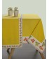 Σετ 4 Πετσέτες Φαγητού Festosi 45x50 AM6 YELLOW