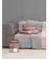 Ριχτάρι Διθέσιου Καναπέ GENOA GREY/PINK