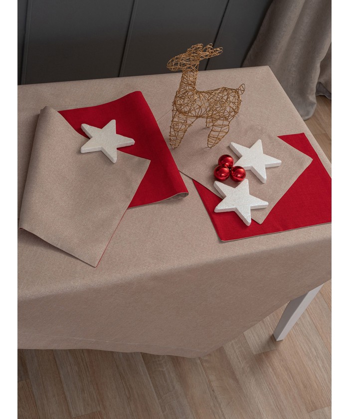 Σετ Σουπλα Christmas Collection 35x45 CD01 BEIGE