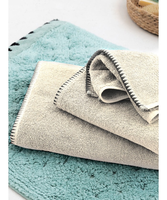 Πετσέτα Λουτρού Towels Collection 70x140 BROOKLYN BEIGE