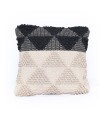 Διακοσμητική Μαξιλαροθήκη Home Décor 45x45 TROI GRAPHITE
