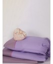 Σετ Κουβερλι Υπέρδιπλο 240x250 COLOUR BLOCKING LAVENDER/NIRVANA