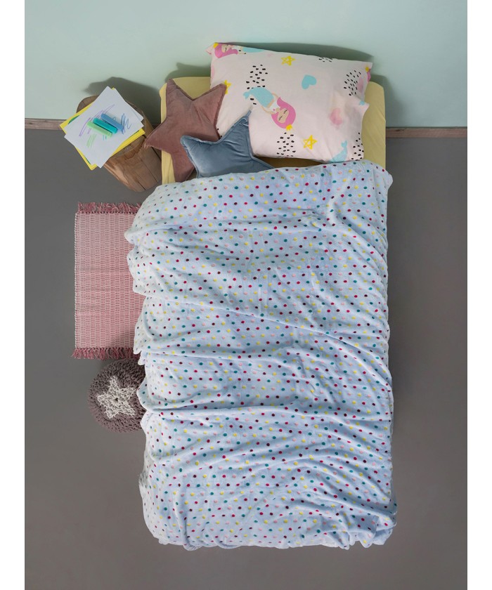 Κουβέρτα Fleece Μονή Φωσφοριζέ 160x220 BUBBLE