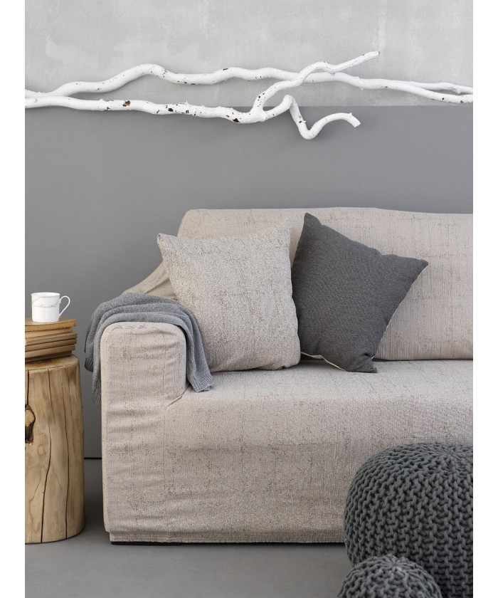 Διακοσμητικη Μαξιλαροθήκη Flexi Collection 45x45 FT1515 GREY