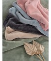 Κουβερτα Βελουτε 160x220 DREAM VELOUR/2 GREY
