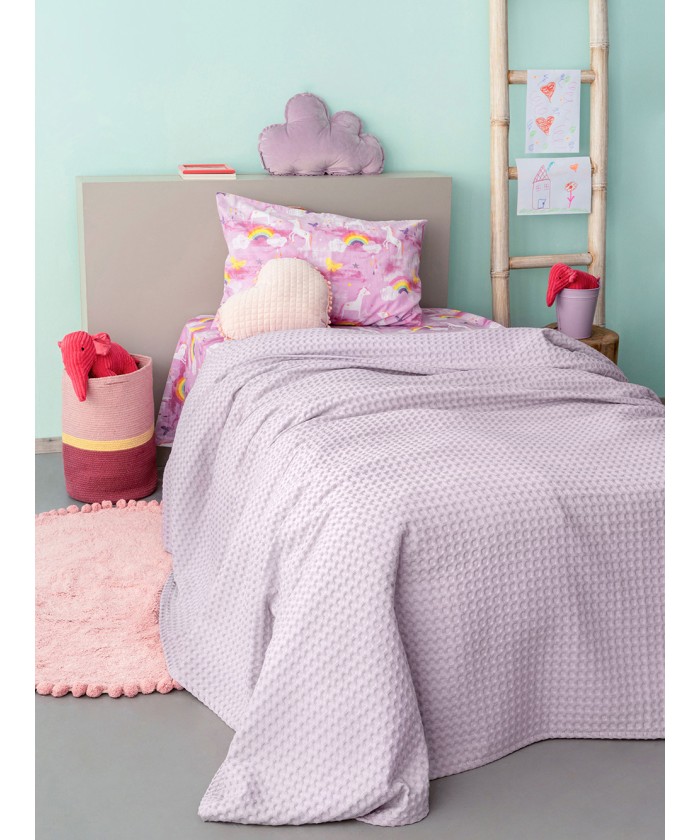 Κουβέρτα Πικέ 170x240 QUINN IRIS