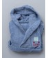 Μπουρνούζι με Κουκούλα Kids Bath STOP DENIM