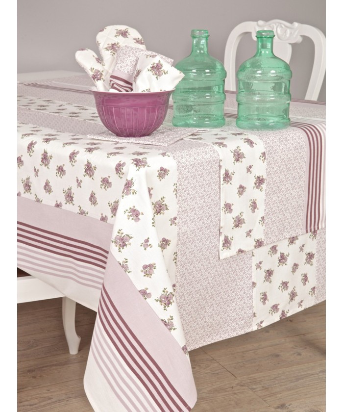 Σετ 4 Πετσέτες Φαγητού Festosi 45x50 SP-06 LILAC